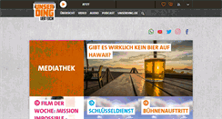 Desktop Screenshot of mediathek.unserding.de